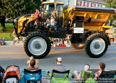 Yellow Truck in Parade