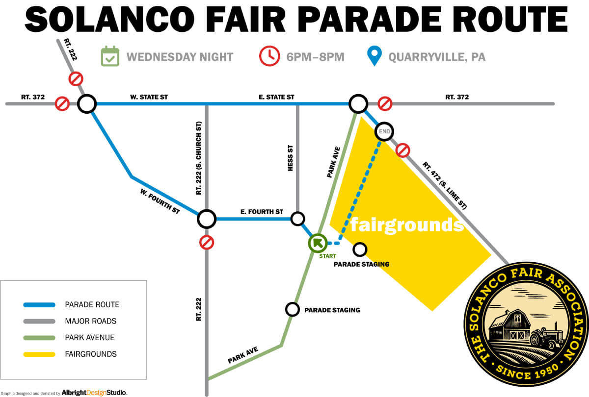 Solanco Parade Route